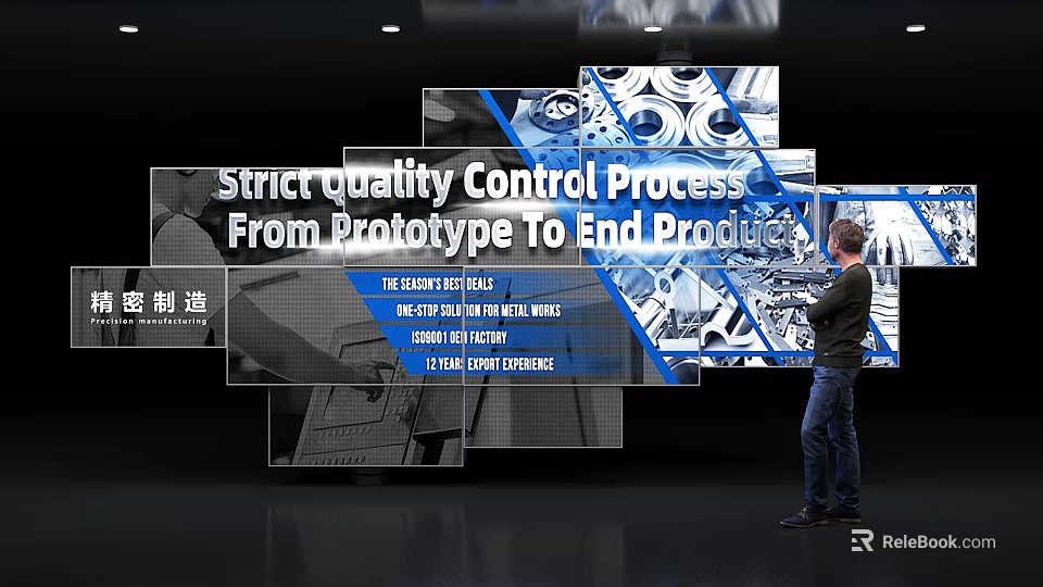 Strict Quality Control Process For OEM Manufacturing From Prototype To End Product 3d model 