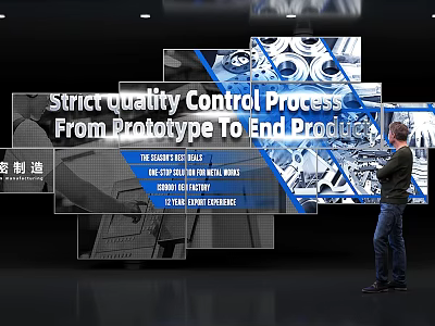 Strict Quality Control Process For OEM Manufacturing From Prototype To End Product 3d model