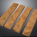 Long Strip Wooden Texture Equipment With Natural Grain Pattern And Smooth Finish