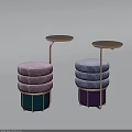 Modern Ottoman Collection With Various Colors Shapes And Stylish Designs For Living Room