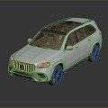 modern automobile vehicles 3d model