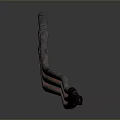 Practical Household Daily Living Tool With Long Striped Handle And Ergonomic Design For Home Use