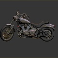 Motorcycle Two-wheeled Motorcycle Cross-country Motorcycle Road Race Motorcycle Motor Vehicle Transport 3d model