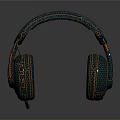Modern Electronic Headphones With Illuminated Design And High Quality Audio Features