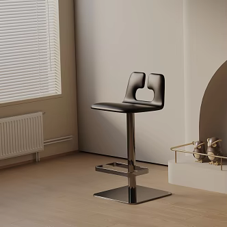 Modern Bar Chair 3d model