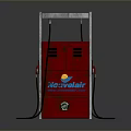 Red Novvair Industrial Lube Oil Storage Equipment With Metal Frame And Cabinets