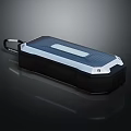 Portable Wireless Speaker With Carbon Fiber Texture Modern Design Carry Handle And Reflective Surface