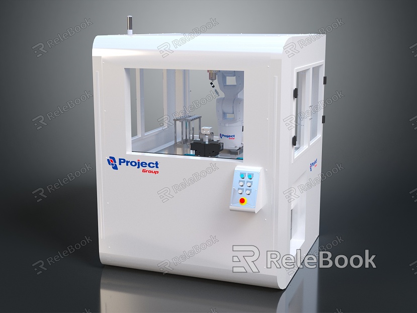 Modern Milling Machine Milling Room Digital Processing Equipment model