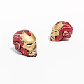 Red And Gold Iron Man Helmet Miniature Models For Collectors