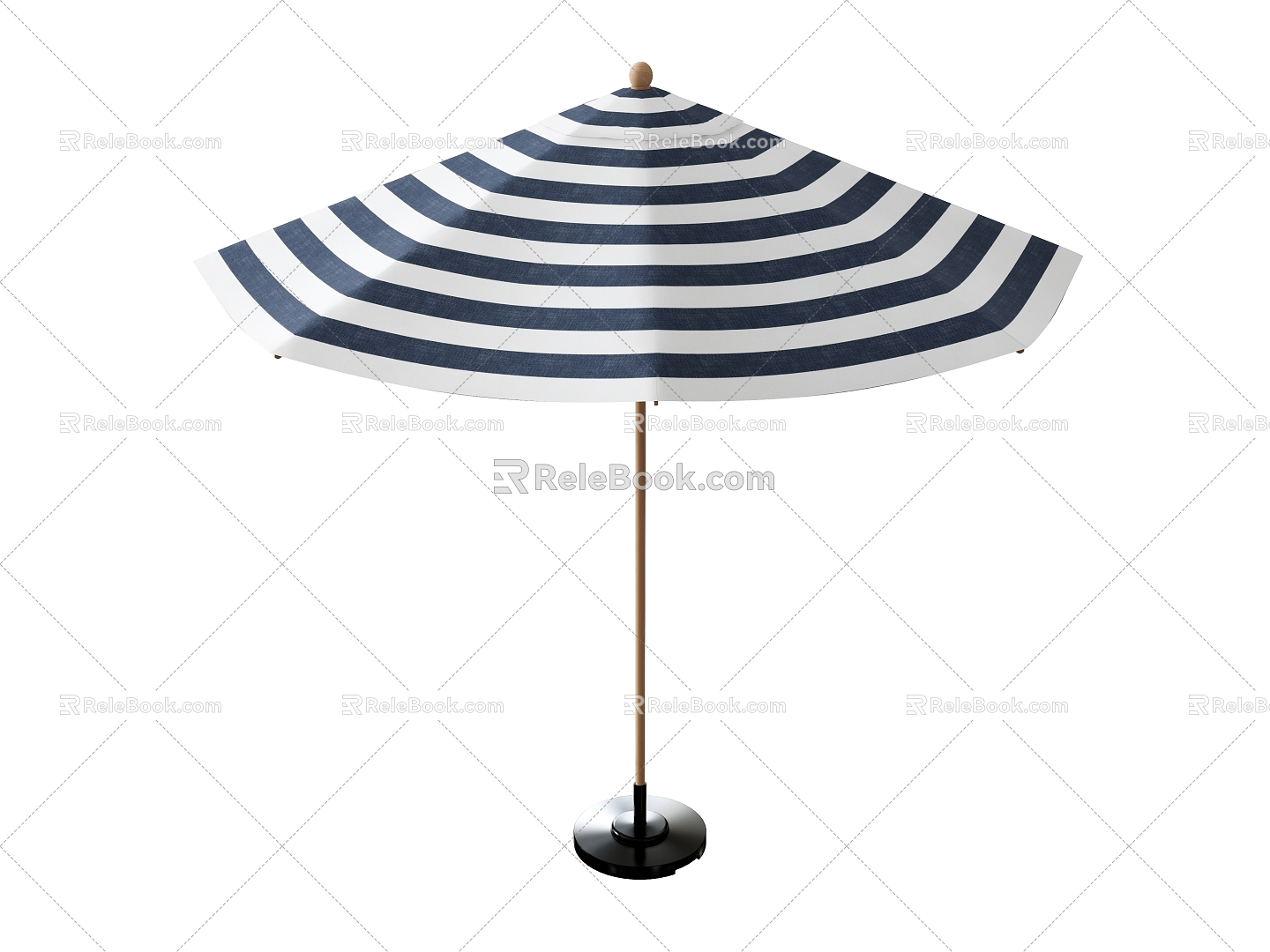 Sunshade Umbrella Outdoor Umbrella 3d model