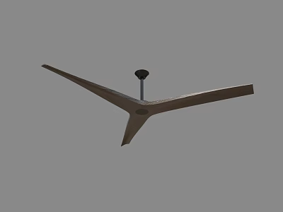 Modern Air Cooler Fan With Three Sleek Blades And Sturdy Base Design 3d model