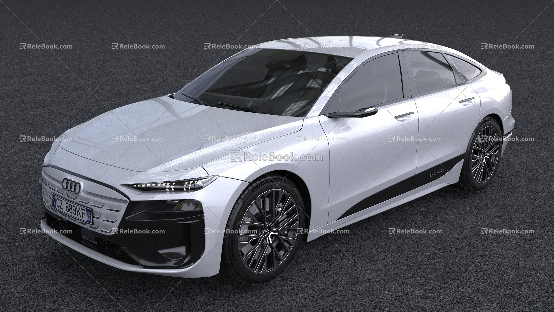 Hyundai Audi A6 etron New Energy Vehicle Electric Vehicle Luxury Car Sportback Car 3d model