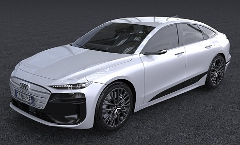 Hyundai Audi A6 etron New Energy Vehicle Electric Vehicle Luxury Car Sportback Car 3d model