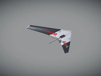 Old glider 3d model Old glider 3d model