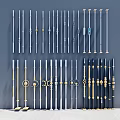 Jane European Railing Guardrail Column Railing Post Iron Guardrail Column Railing Component Balcony Railing Creative Component Column 3d model