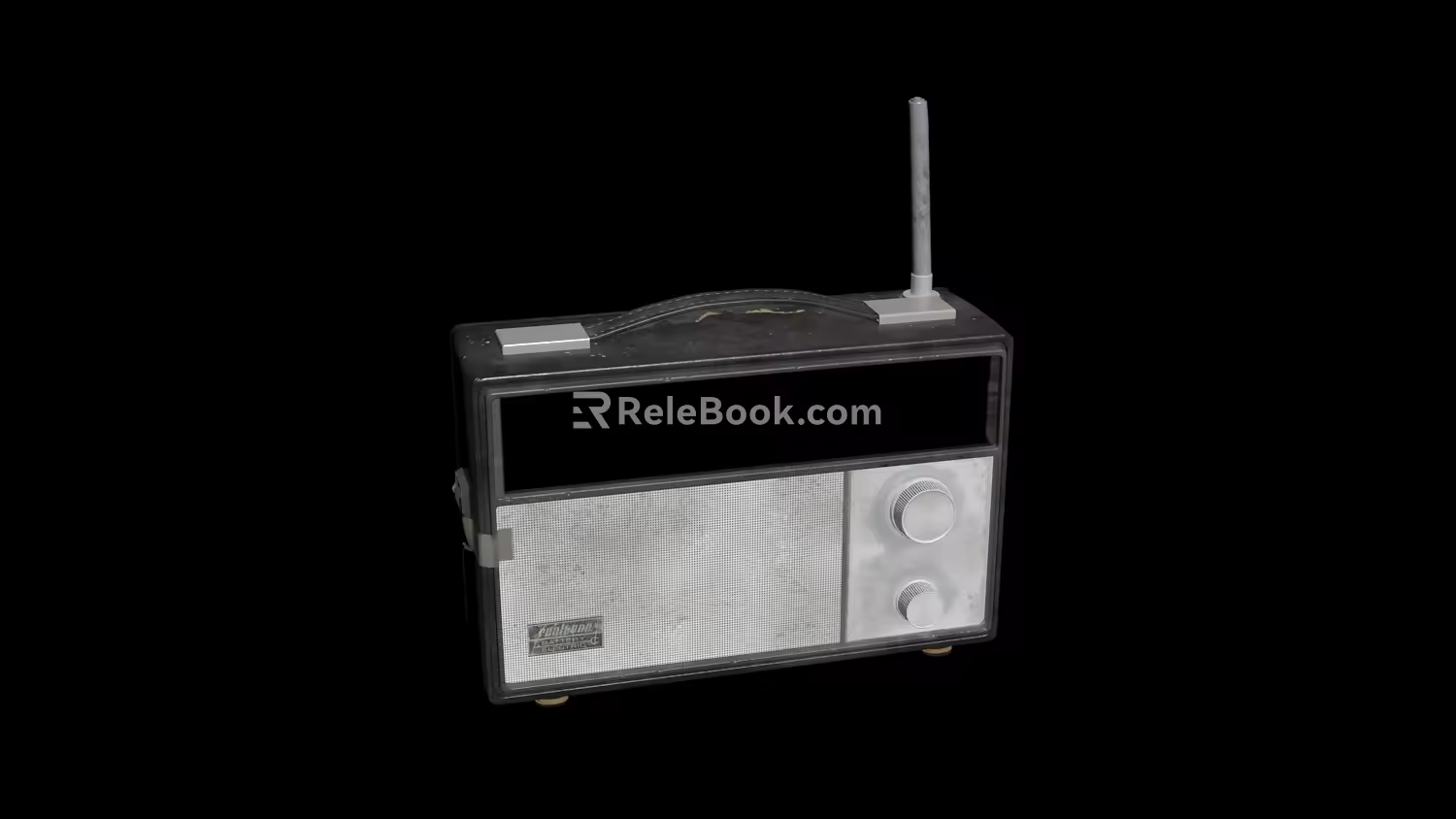 Radio Transistor Radio Vintage Radio Virtual Reality Radio 3d model