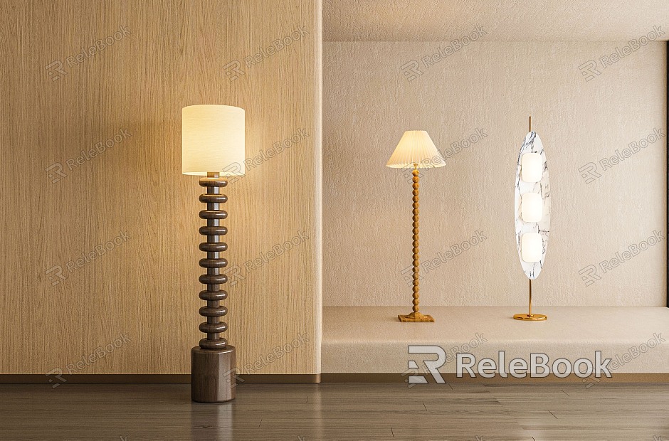 Modern floor lamp model