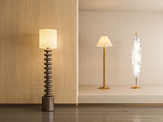 Modern floor lamp 3d model