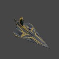 Star Wars Jedi Starfighter 3d model