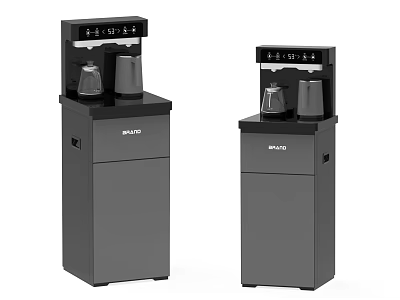 BRSDO Two Standing Water Dispensers With Digital Display For Daily Use 3d model