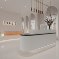 Modern Bridal Shop 3d model