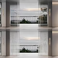 Modern Glass Sliding Doors For Balcony With Clear View And Sleek Frames
