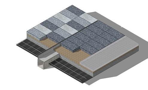 paving stone 3d model