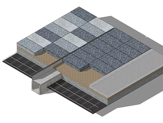 paving stone 3d model