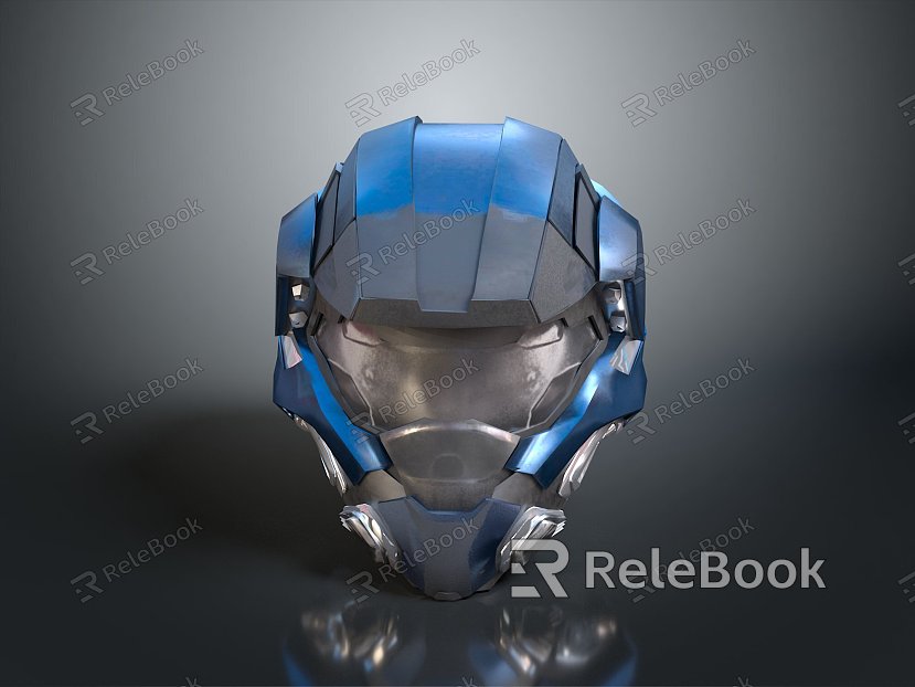 Sci-Fi Helmet Alien Helmet Helmet High Tech Helmet Game Helmet Helmet Helmet model