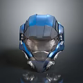 Sci-Fi Helmet Alien Helmet High Tech Helmet Game Helmet 3d model