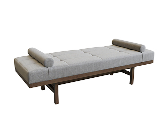 Modern sofa stool chaise longue 3d model