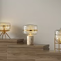 Light Luxury Table Lamp Simple Table Lamp 3d model