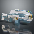 Innovative Futuristic Sci-Fi Weapon Design Featuring Advanced Structure And Intricate Details 3d model