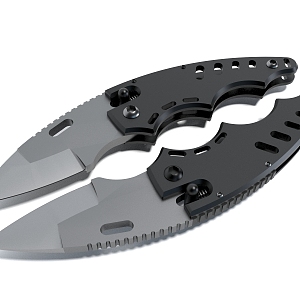 Style Prop Weapon Dagger Folding Knife 3d model