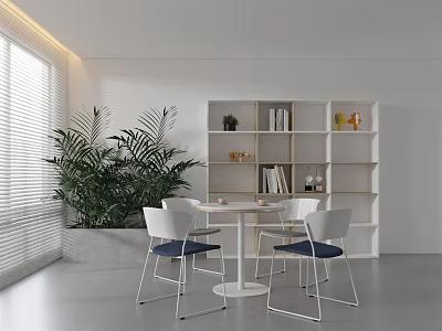 Modern Leisure Area Office Negotiation Area 3d model