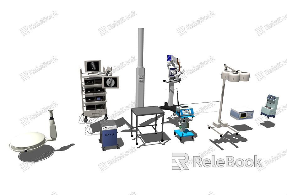 Modern Medical Equipment model