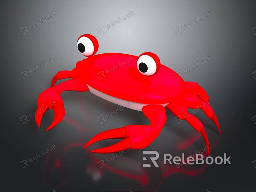 crab sea crab river crab hairy crab bread crab hermit crab big crab small crab marine animal fish model