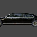 President Orus Limousine 3d model