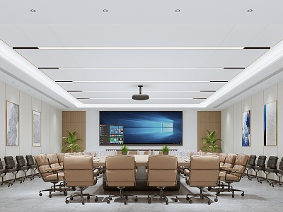 Modern Enterprise Conference Room model