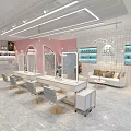 Modern Beauty Hair Salon Providing Styling And Skincare Services With Elegant Exterior
