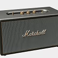 Marshall Classic Speakers Showcasing Retro Grille And Vintage Pattern Elements 3d model
