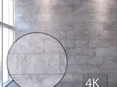 Modern Natural Stone Wall Panel Design With Textured Surface In 4K Quality 3d model