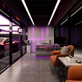 4S Car Dealership Showroom Featuring Luxury Cars And Modern Interior Design