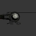Modern Military Weapons Featuring Red White Missile And Green Rocket Launcher