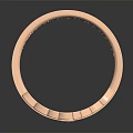 Rose Gold Ring With Leaf Design And Pink Gemstone Engraved Together Always In Life