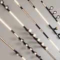 Downlights and Spotlights Various Modern Designs with LED Strip and Bulb for Interior Lighting