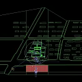 Modern Commercial Complex with Brand Retail Stores and Pedestrian Shopping Street Area