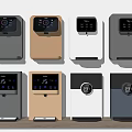 Modern Daily Use Electrical Appliances Water Dispensers with Various Colors Wall Mounted and Countertop