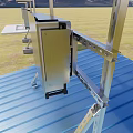 Floor type inverter bracket guide rail photovoltaic inverter hardware electrical equipment 3d model