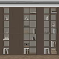 Modern Wooden Bookshelf Interior Design Featuring Shelves Books And Decorative Items